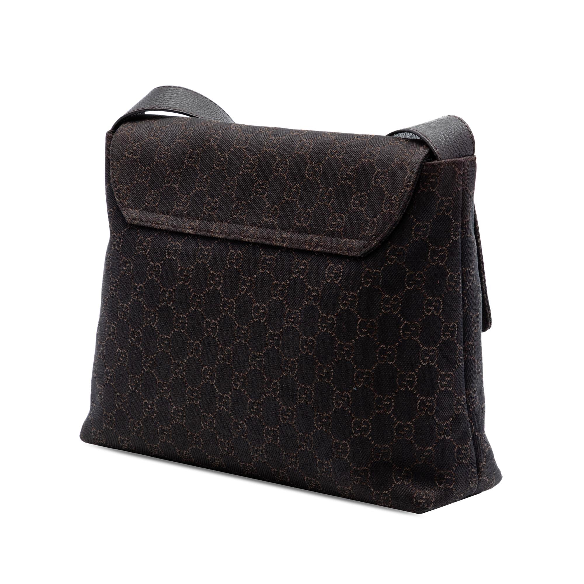 Gucci GG Denim Messenger Bag