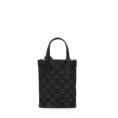 Gucci GG Denim Ophidia Mini Tote