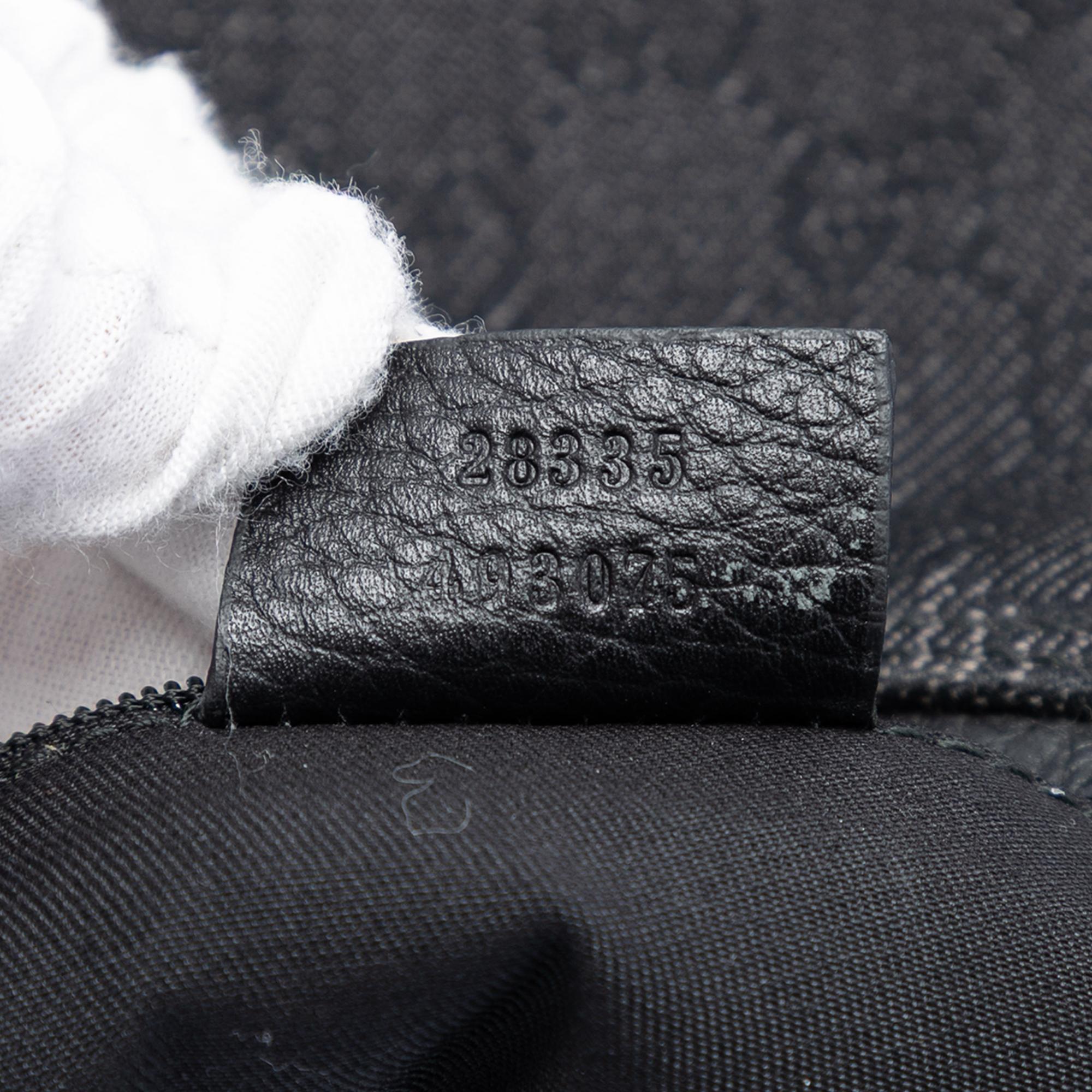 Gucci GG Denim Shoulder Bag