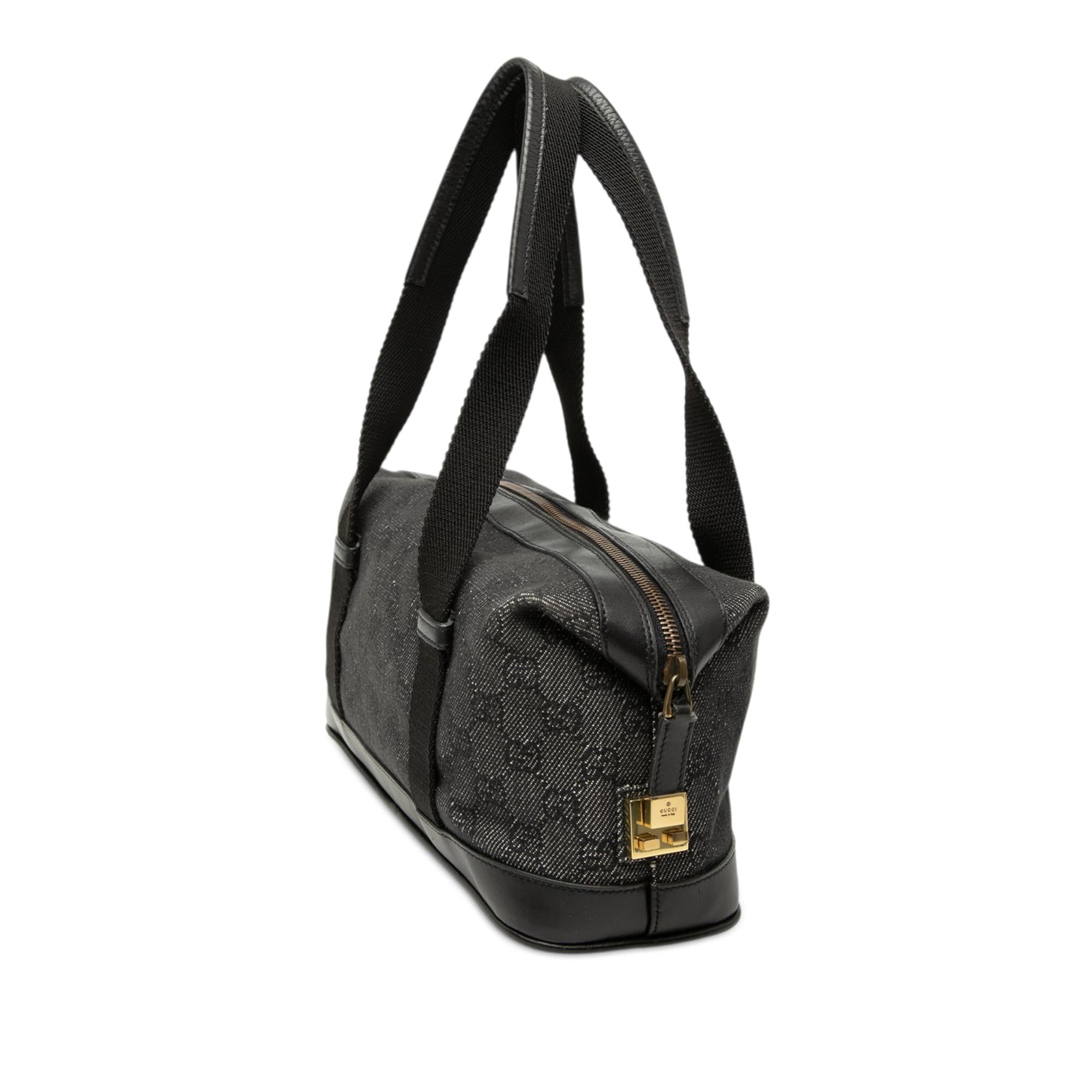 Gucci GG Denim Shoulder Bag