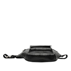 Gucci GG Embossed Perforated Leather Pocket Belt Bag
