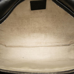 Gucci GG Embossed Perforated Leather Pocket Belt Bag