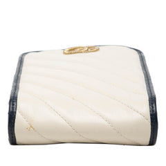 Gucci GG Marmont Matelasse Diagonal Calfskin Torchon Phone Holder Crossbody