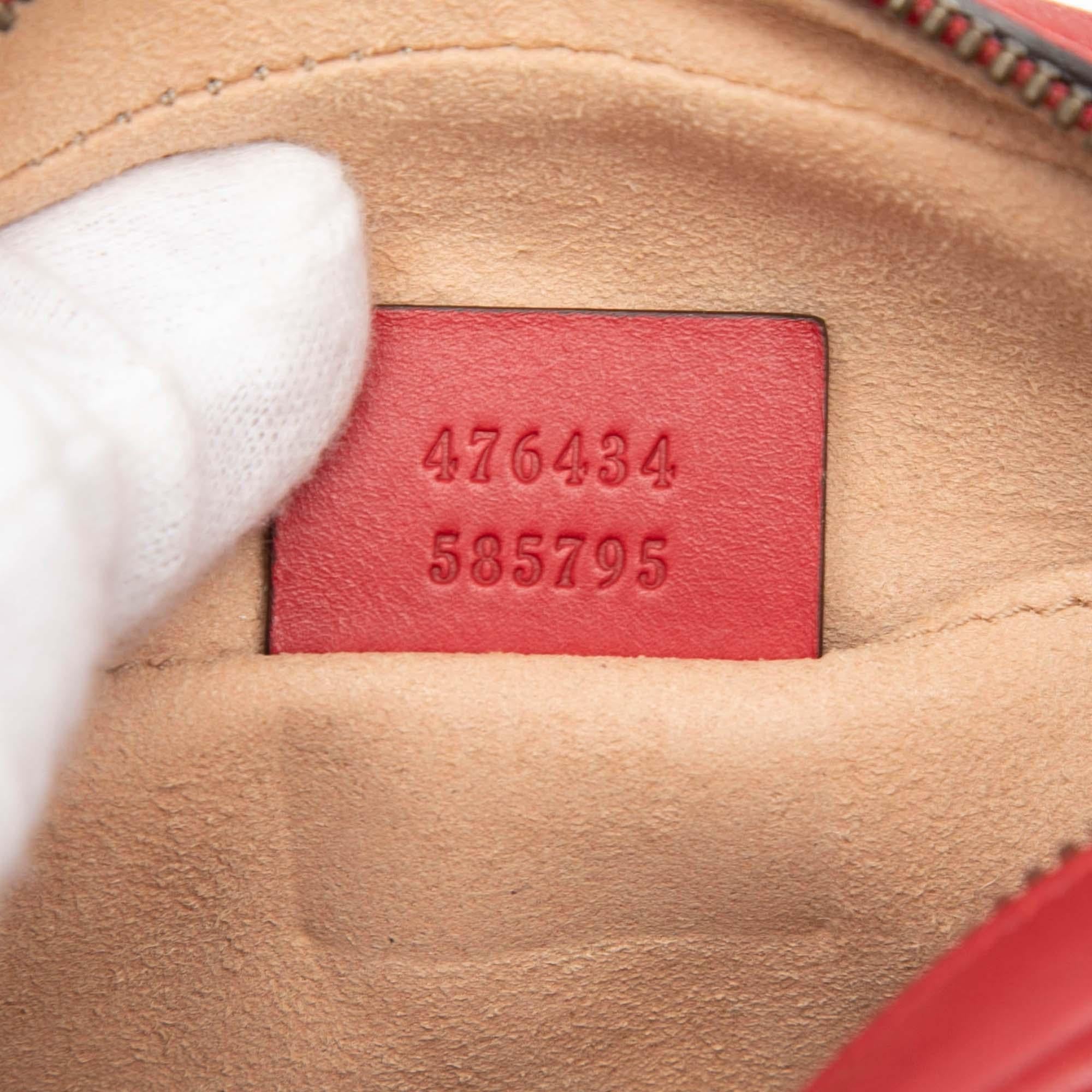 Gucci GG Marmont Matelasse Leather Belt Bag