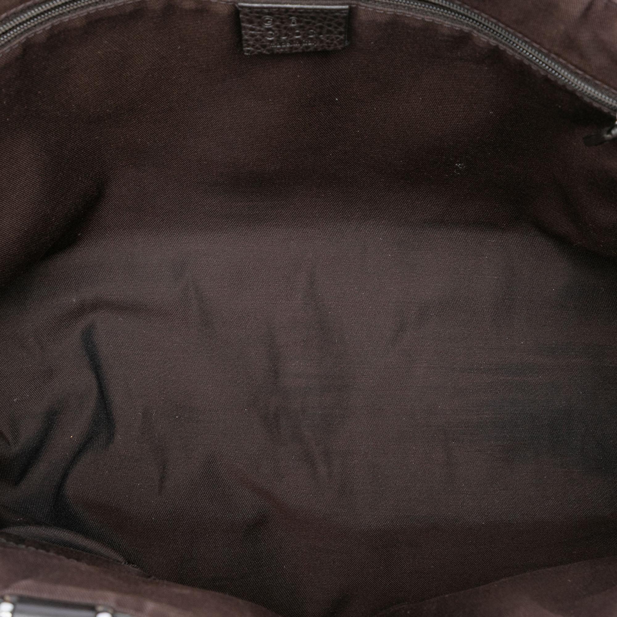 Gucci GG Nylon Abbey D Ring Pocket Tote