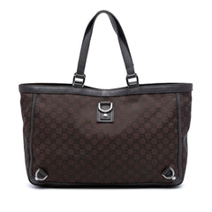 Gucci GG Nylon Abbey D Ring Tote