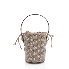 Gucci GG Shadow Drawstring Mini Bucket Crossbody