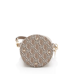 Gucci GG Shadow Drawstring Mini Bucket Crossbody