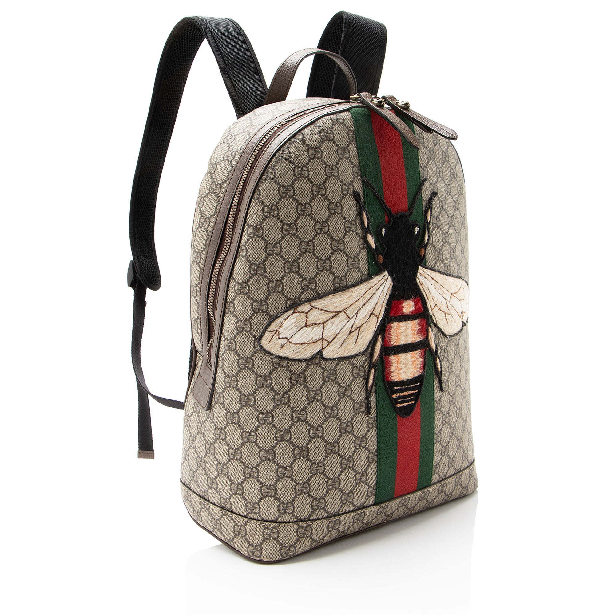 Gucci GG Supreme Animalier Bee Backpack