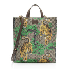 Gucci GG Supreme Bengal Tiger Tote