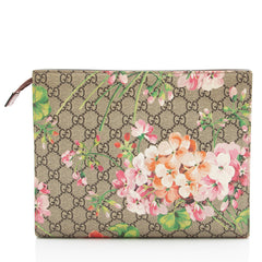 Gucci GG Supreme Blooms Cosmetic Pouch