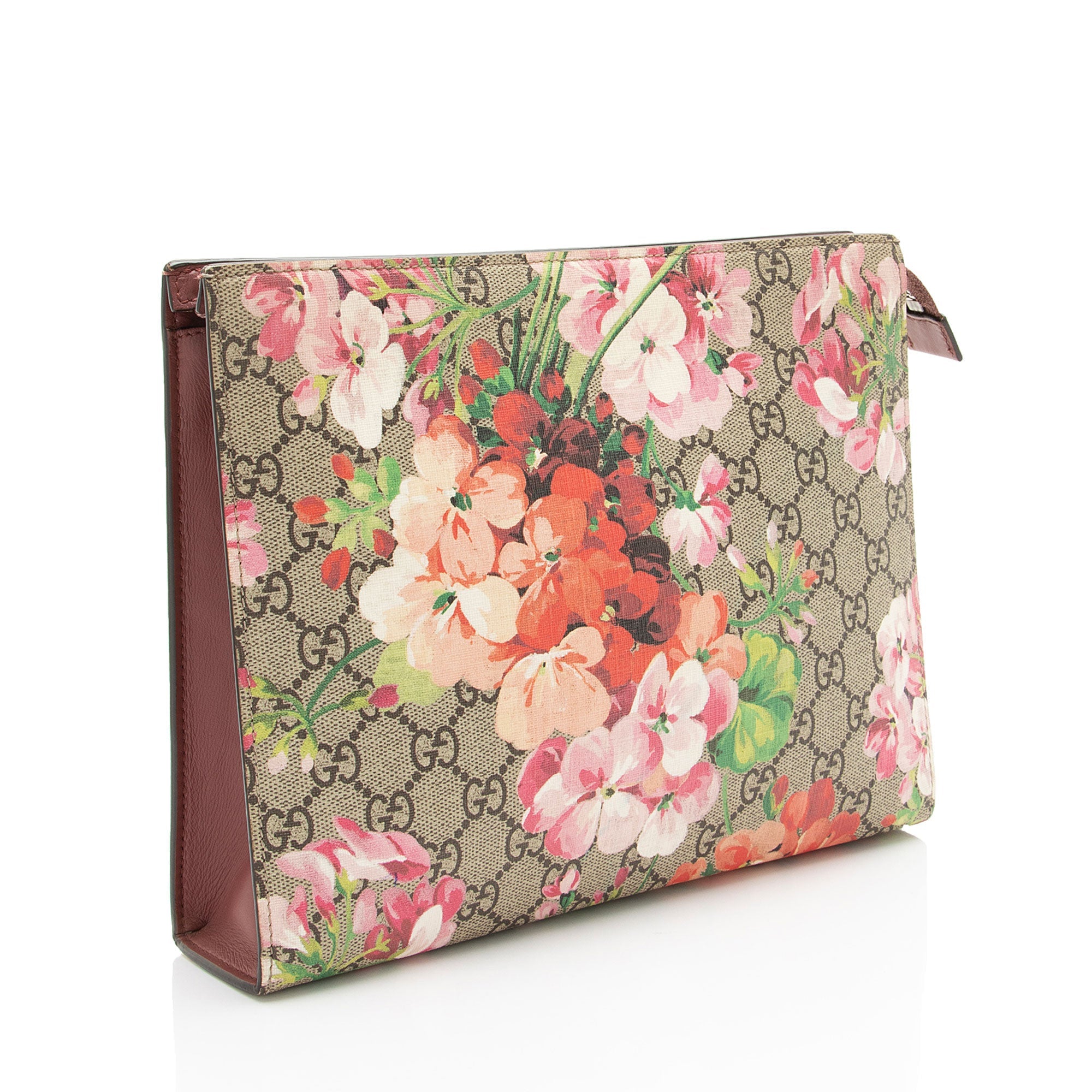 Gucci GG Supreme Blooms Cosmetic Pouch