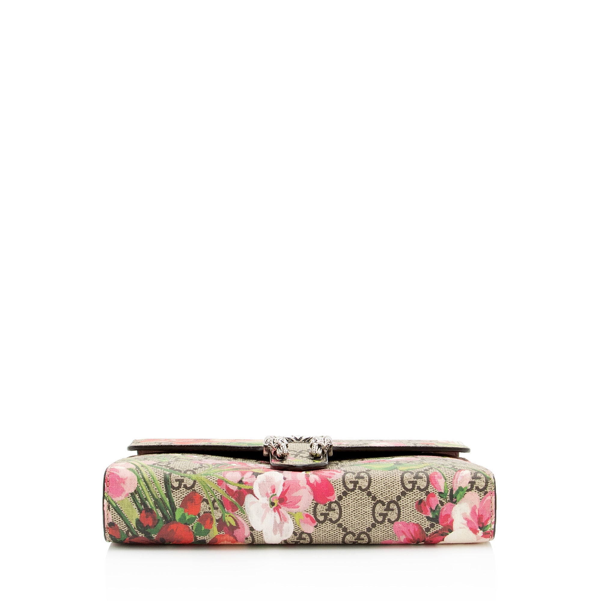 Gucci GG Supreme Blooms Dionysus Chain Wallet