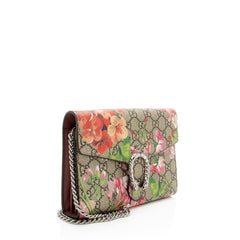 Gucci GG Supreme Blooms Dionysus Chain Wallet