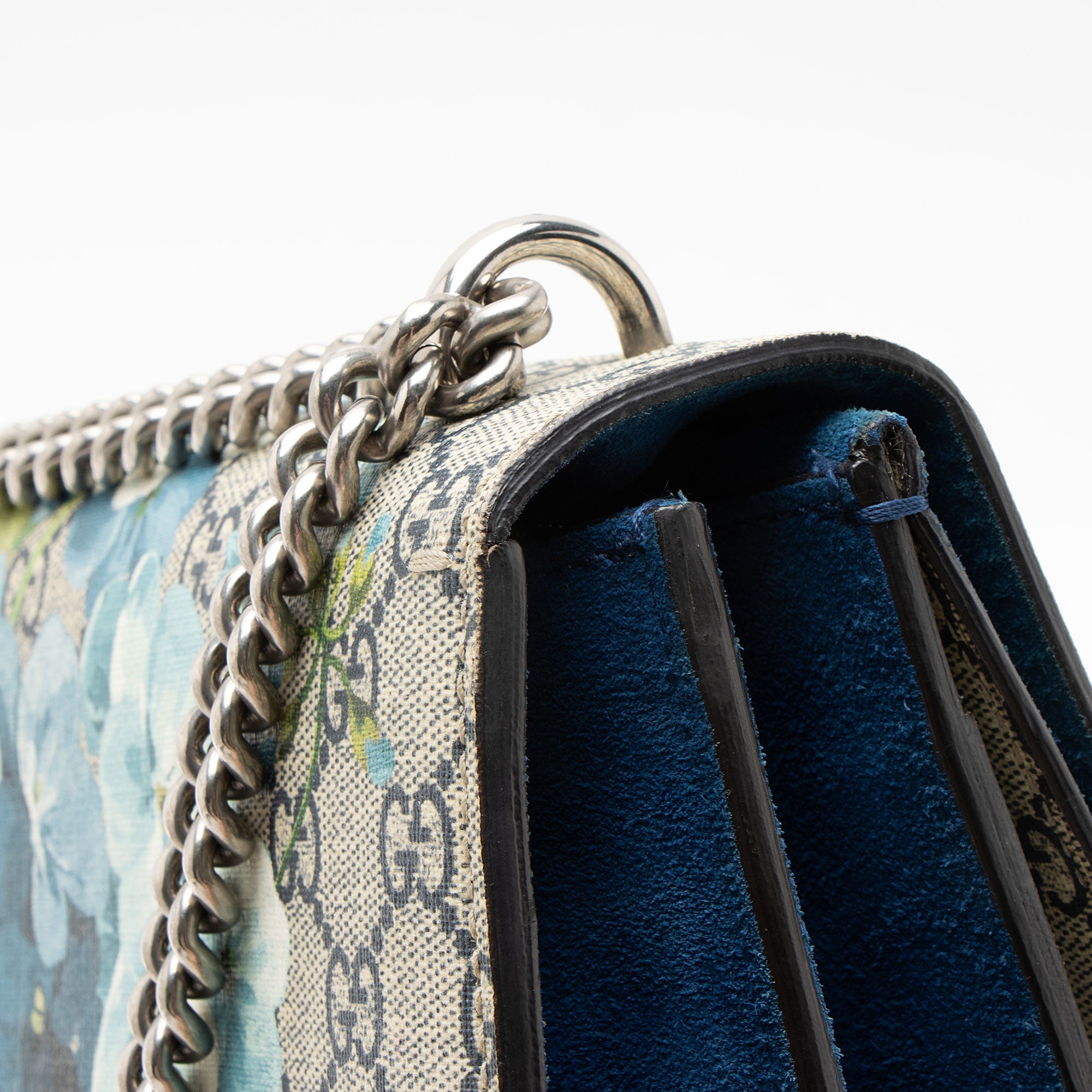 Gucci GG Supreme Blooms Dionysus Large Shoulder Bag
