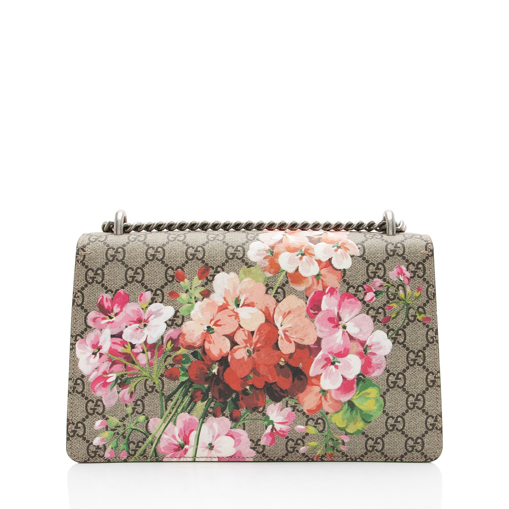 Gucci GG Supreme Blooms Dionysus Medium Shoulder Bag