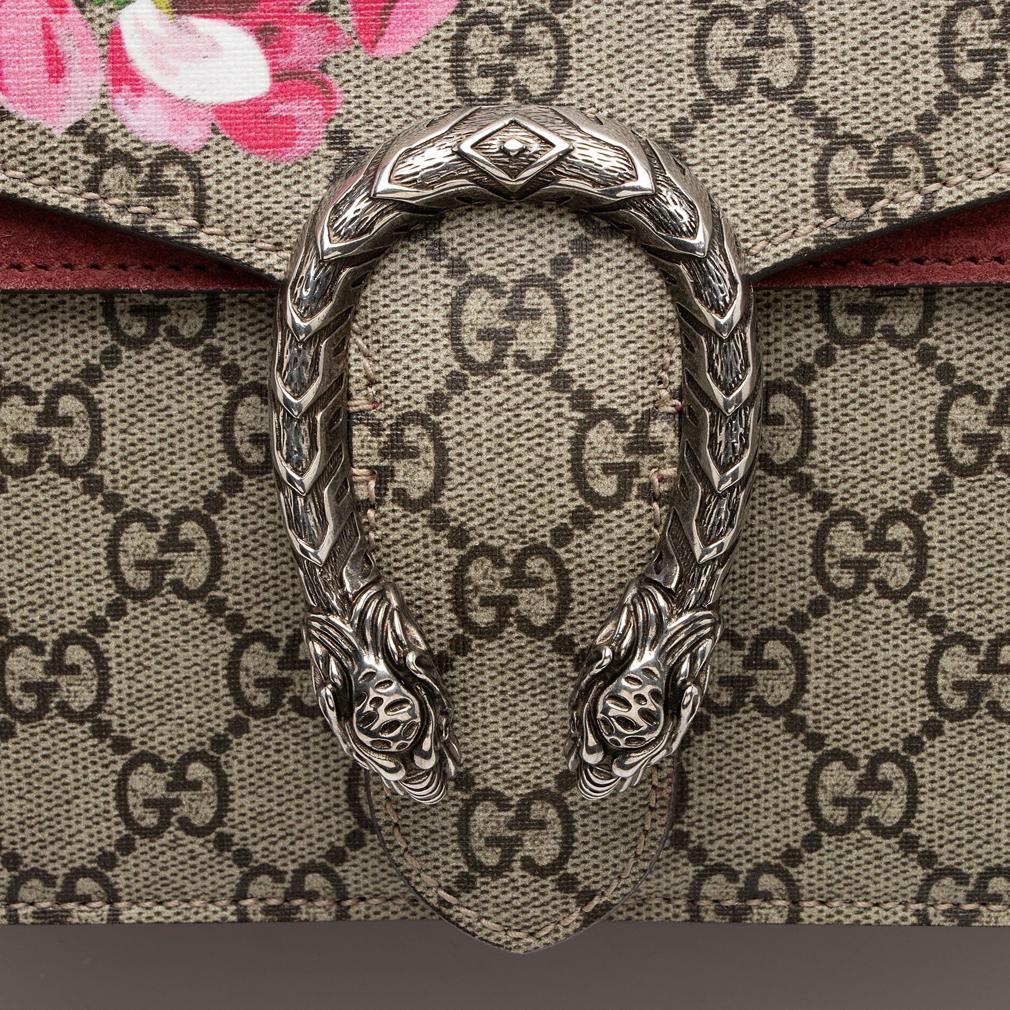 Gucci GG Supreme Blooms Dionysus Medium Shoulder Bag