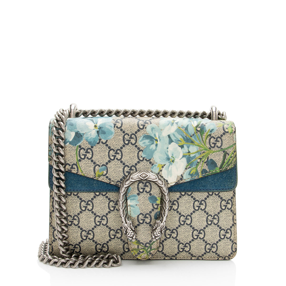 Gucci GG Supreme Blooms Dionysus Small Shoulder Bag