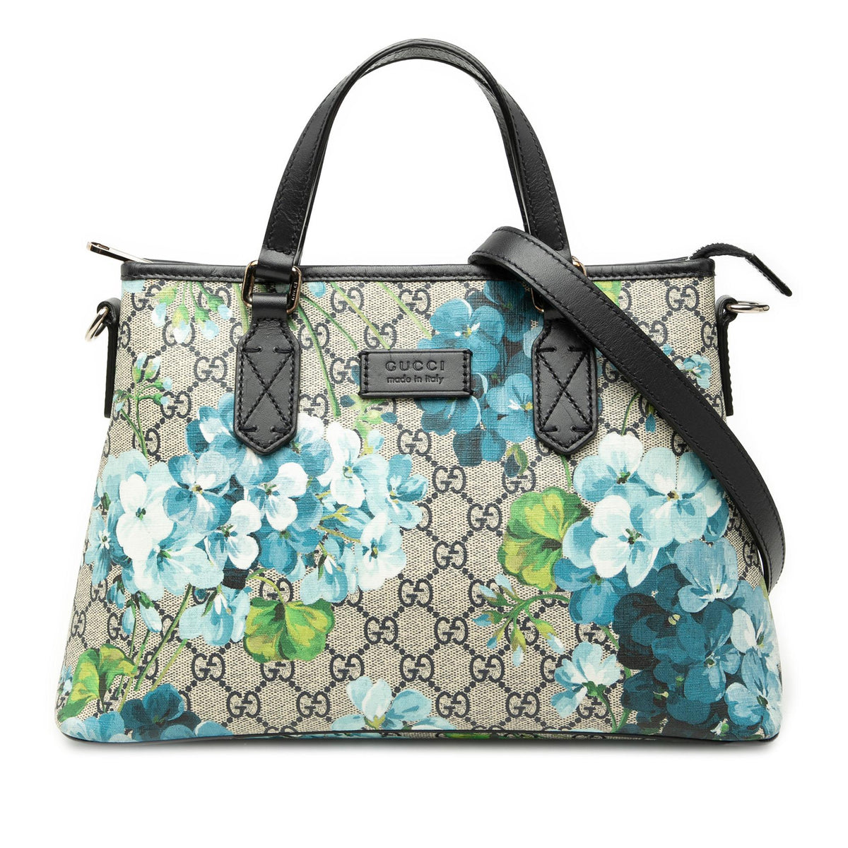 Gucci GG Supreme Blooms Satchel
