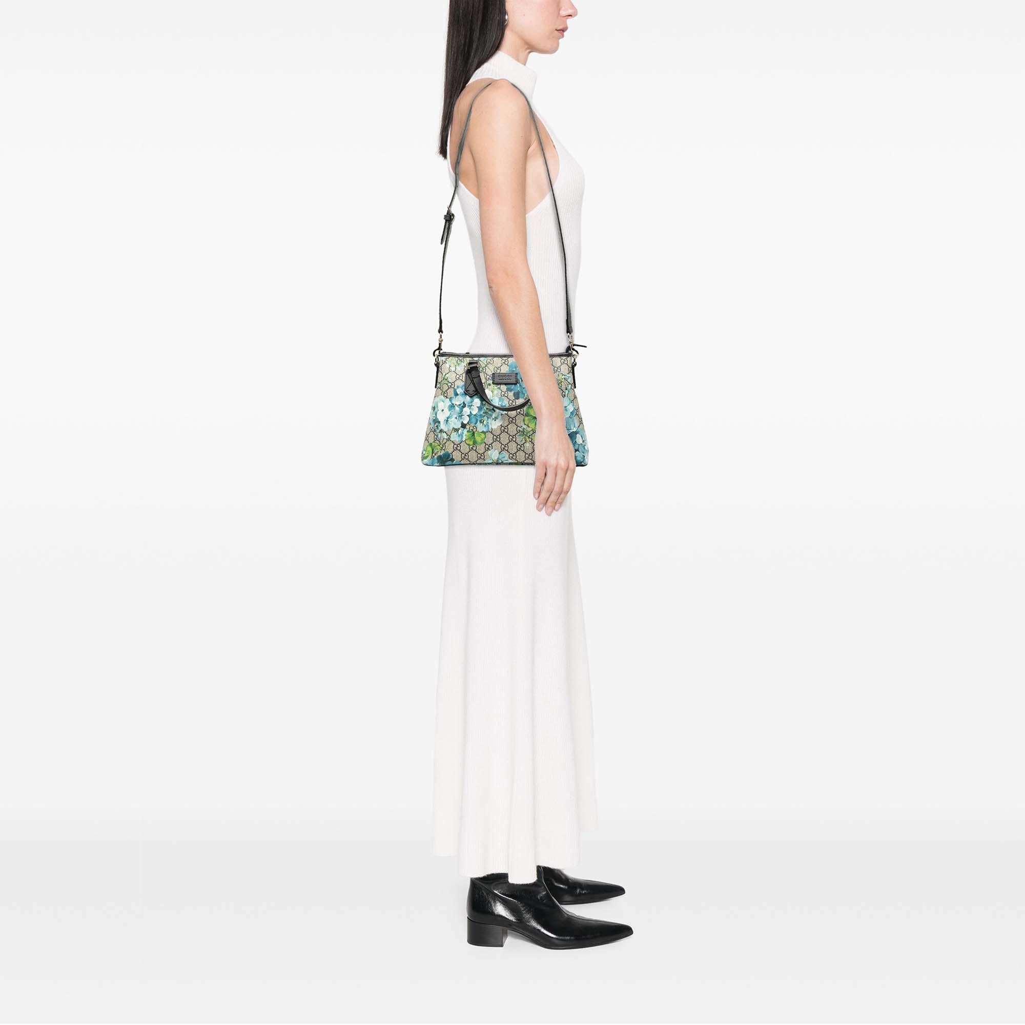 Gucci GG Supreme Blooms Satchel