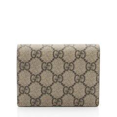 Gucci GG Supreme Cherry Compact Wallet