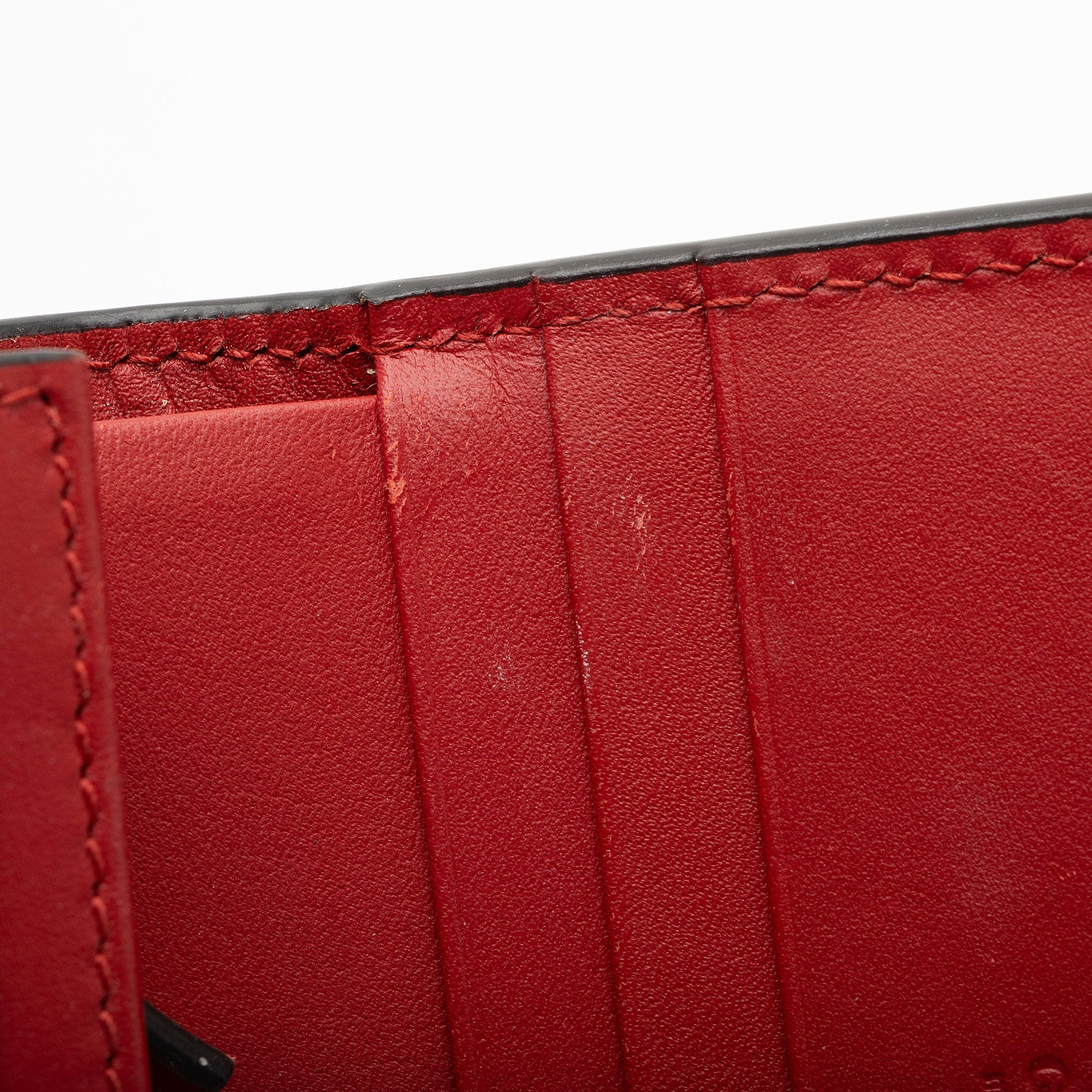 Gucci GG Supreme Cherry Compact Wallet