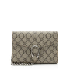 Gucci GG Supreme Dionysus Chain Wallet - FINAL SALE