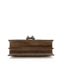 Gucci GG Supreme Embellished Dionysus Medium Shoulder Bag