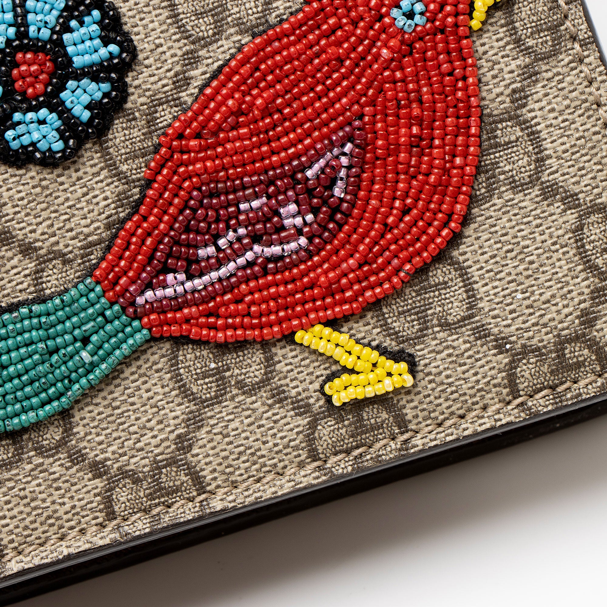 Gucci GG Supreme Embellished Dionysus Medium Shoulder Bag