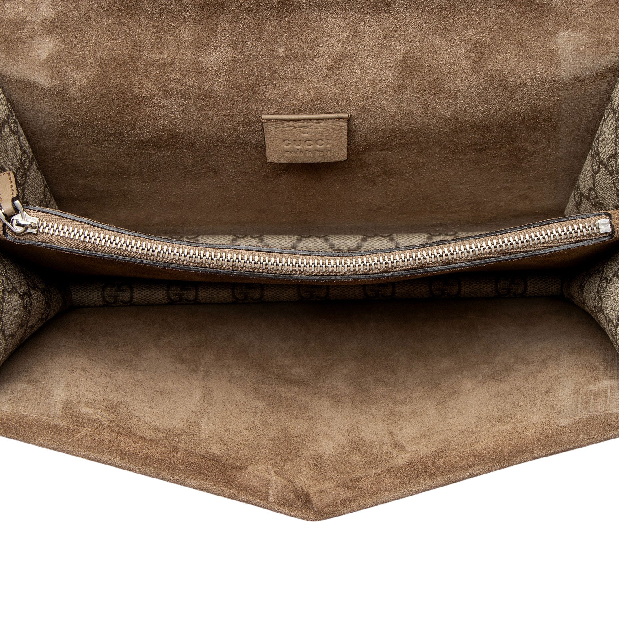 Gucci GG Supreme Embellished Dionysus Medium Shoulder Bag