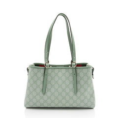 Gucci GG Supreme Emblem Medium Tote