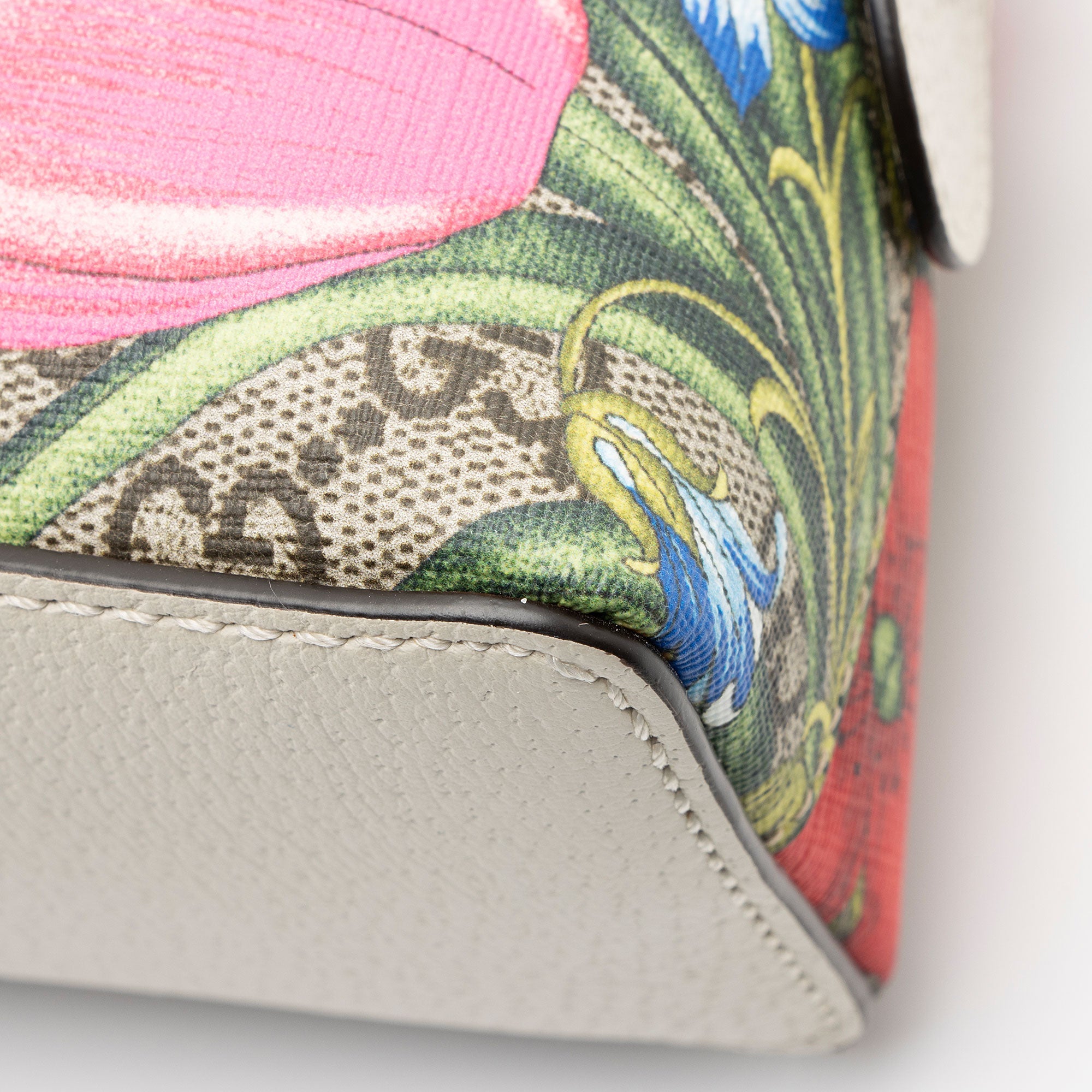 Gucci GG Supreme Flora Ophidia Dome Small Shoulder Bag