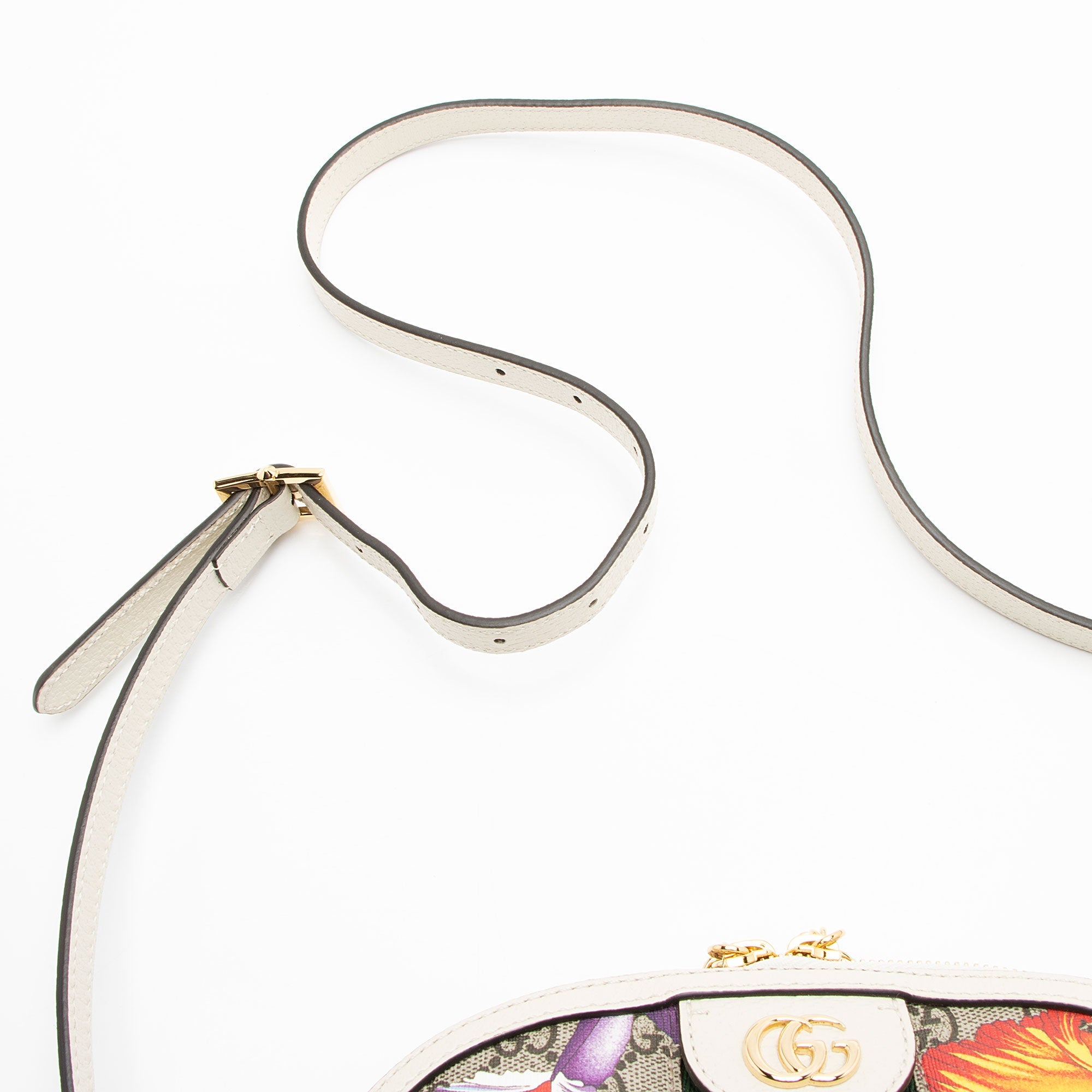 Gucci GG Supreme Flora Ophidia Dome Small Shoulder Bag