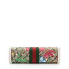 Gucci GG Supreme Flora Ophidia Medium Chain Shoulder Bag