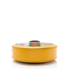 Gucci GG Supreme Flora Ophidia Round Mini Shoulder Bag