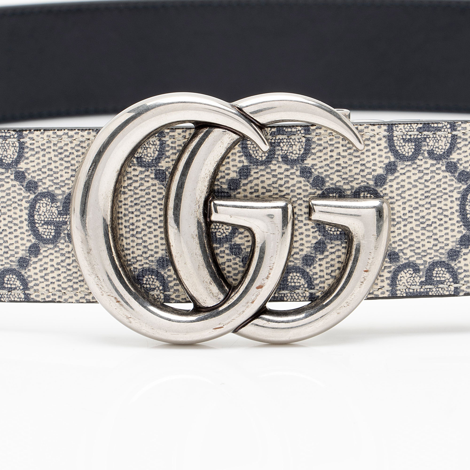 Gucci GG Supreme GG Marmont Reversible Belt - Size 36 / 90