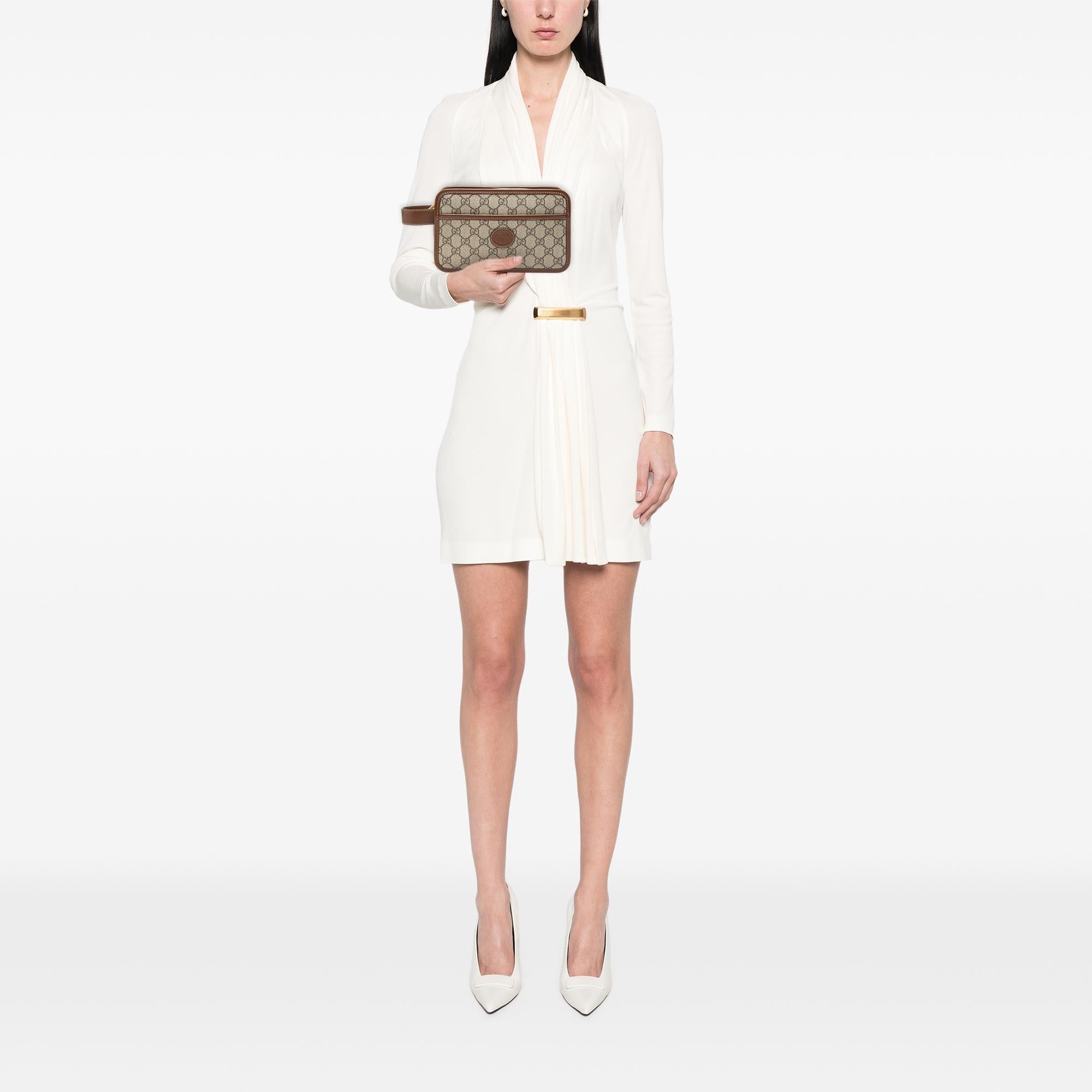 Gucci GG Supreme Interlocking G Clutch