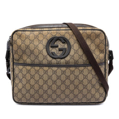 Gucci GG Supreme Interlocking G Crossbody