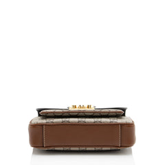 Gucci GG Supreme Leather Padlock Mini Crossbody