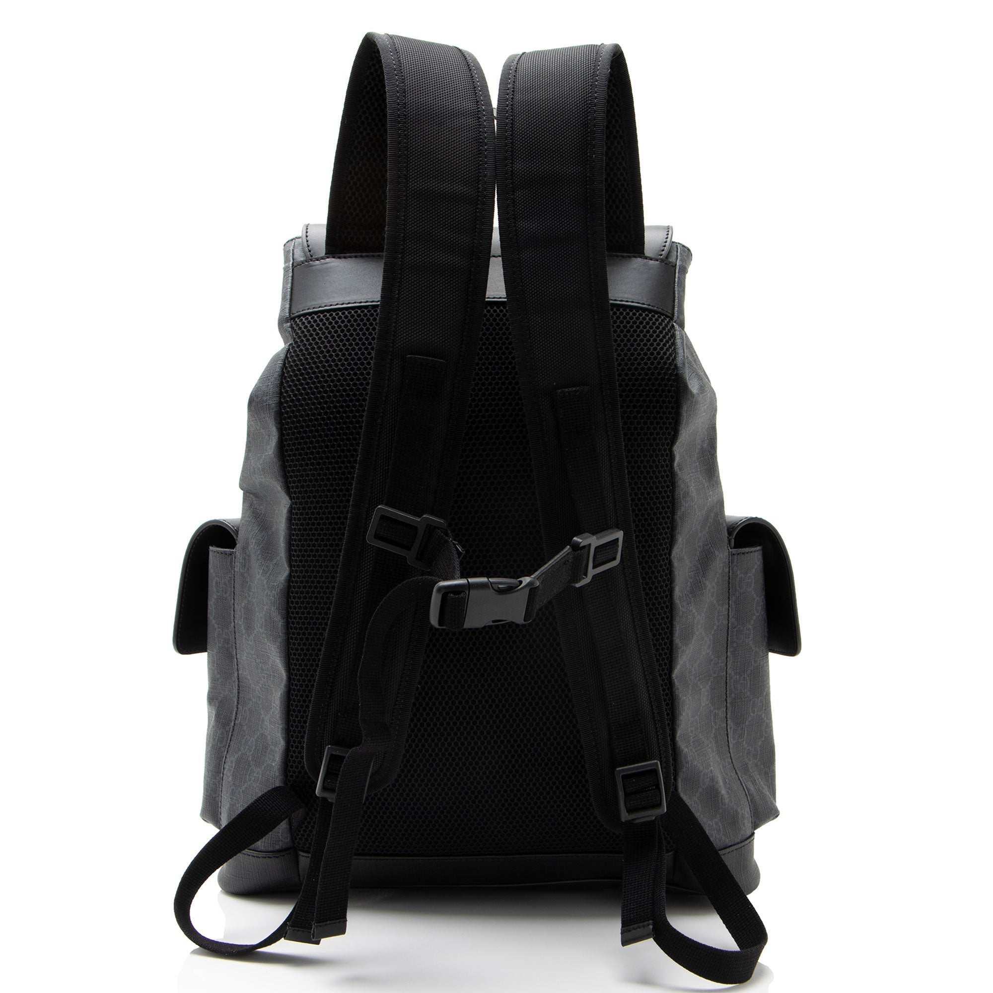 Gucci GG Supreme Medium Flap Backpack