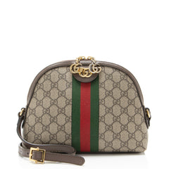Gucci GG Supreme Ophidia Dome Small Shoulder Bag