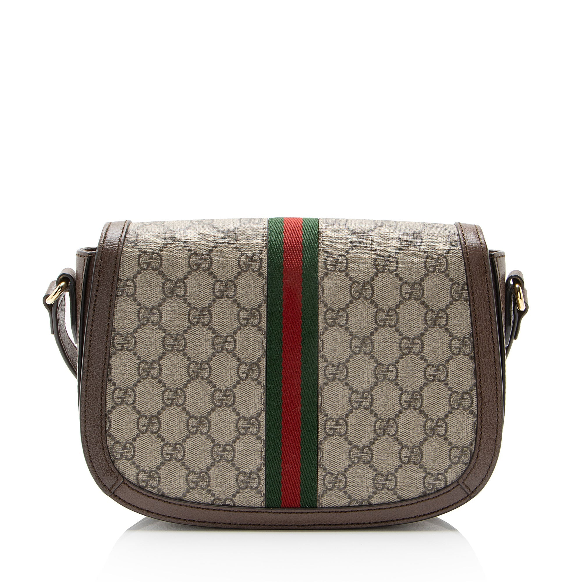 Gucci GG Supreme Ophidia Flap Messenger Bag
