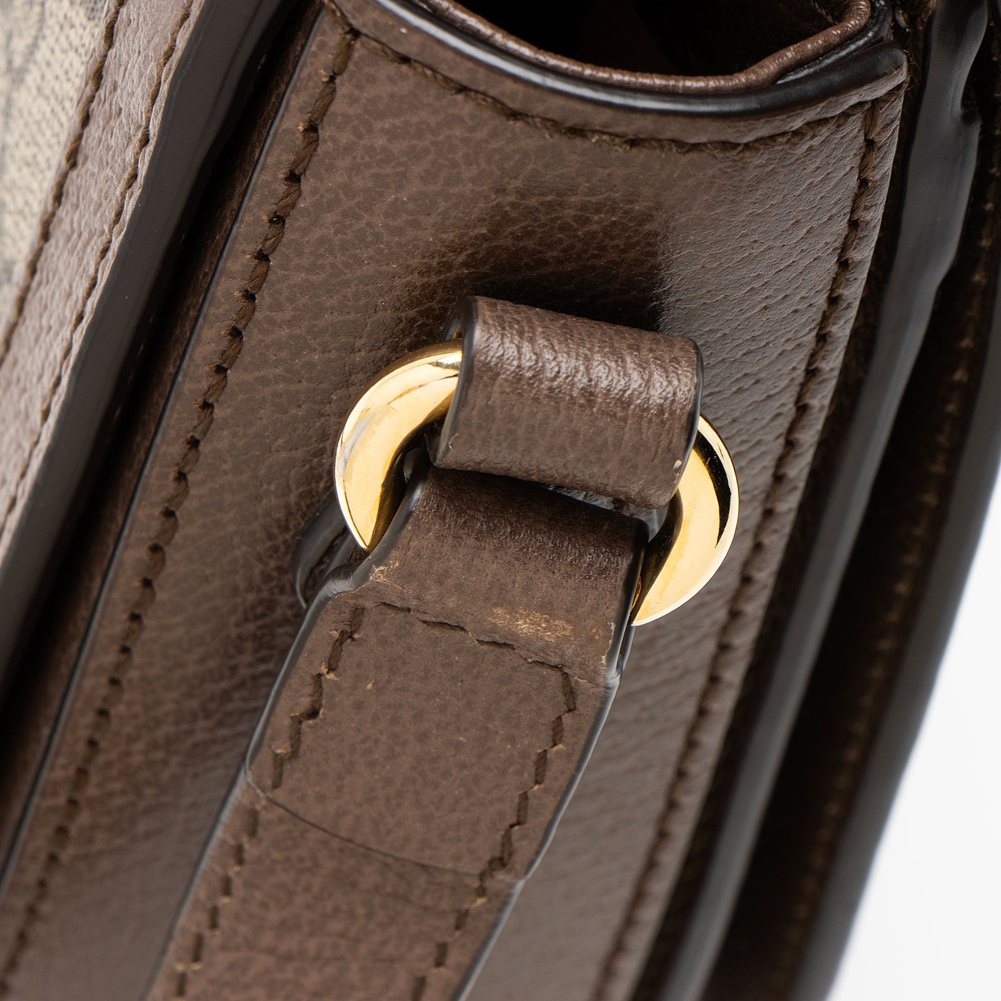 Gucci GG Supreme Ophidia Flap Messenger Bag