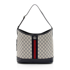 Gucci GG Supreme Ophidia Large Open Shoulder Bag