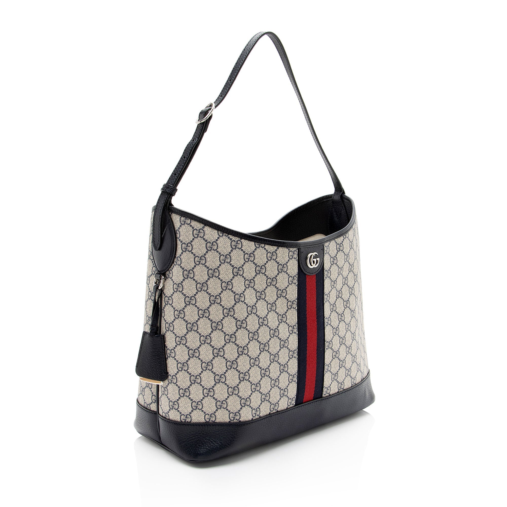 Gucci GG Supreme Ophidia Large Open Shoulder Bag