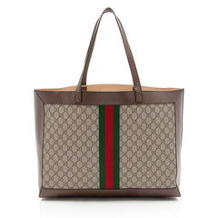 Gucci GG Supreme Ophidia Medium Soft Tote