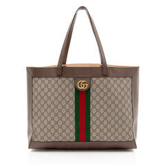 Gucci GG Supreme Ophidia Medium Soft Tote