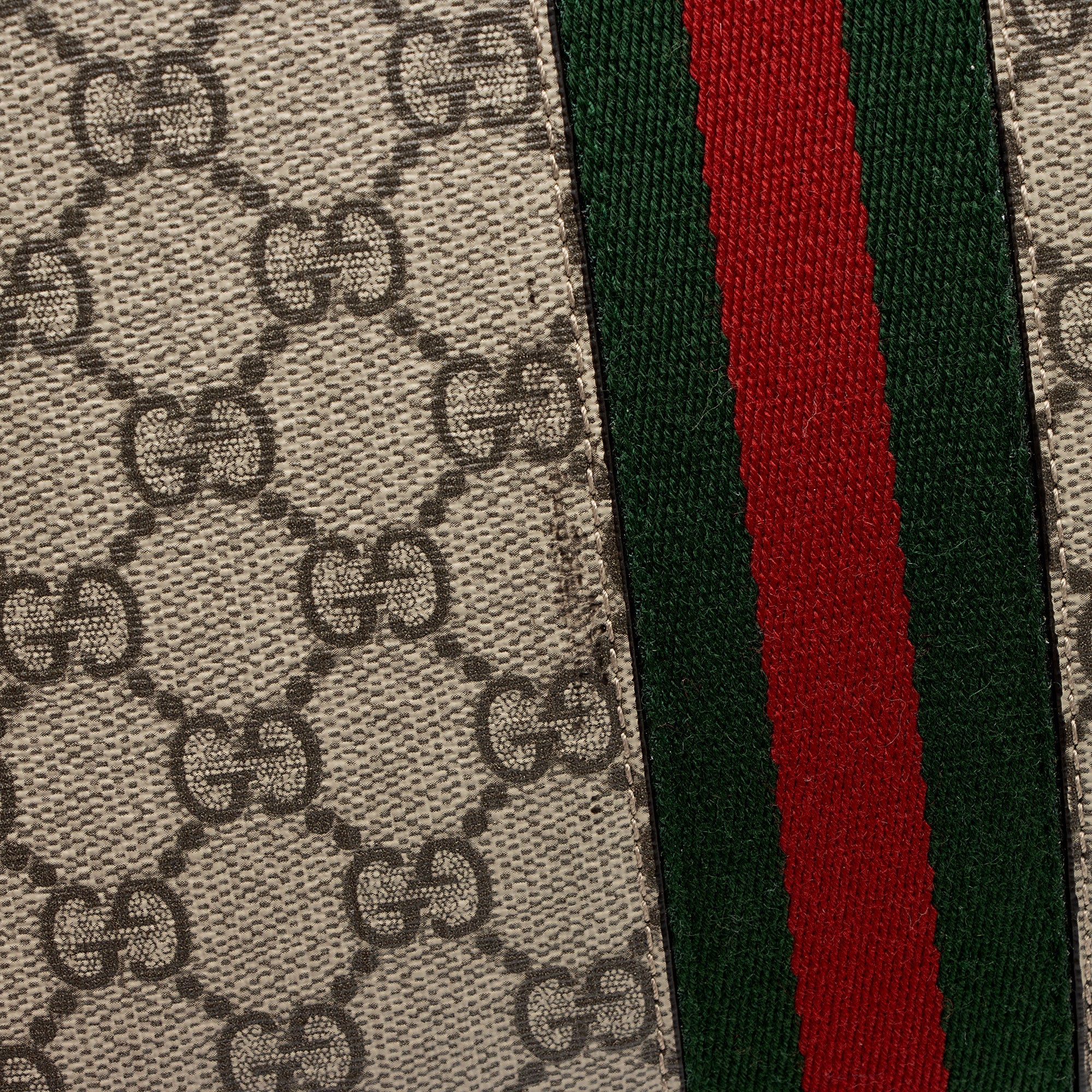 Gucci GG Supreme Ophidia Medium Wristlet