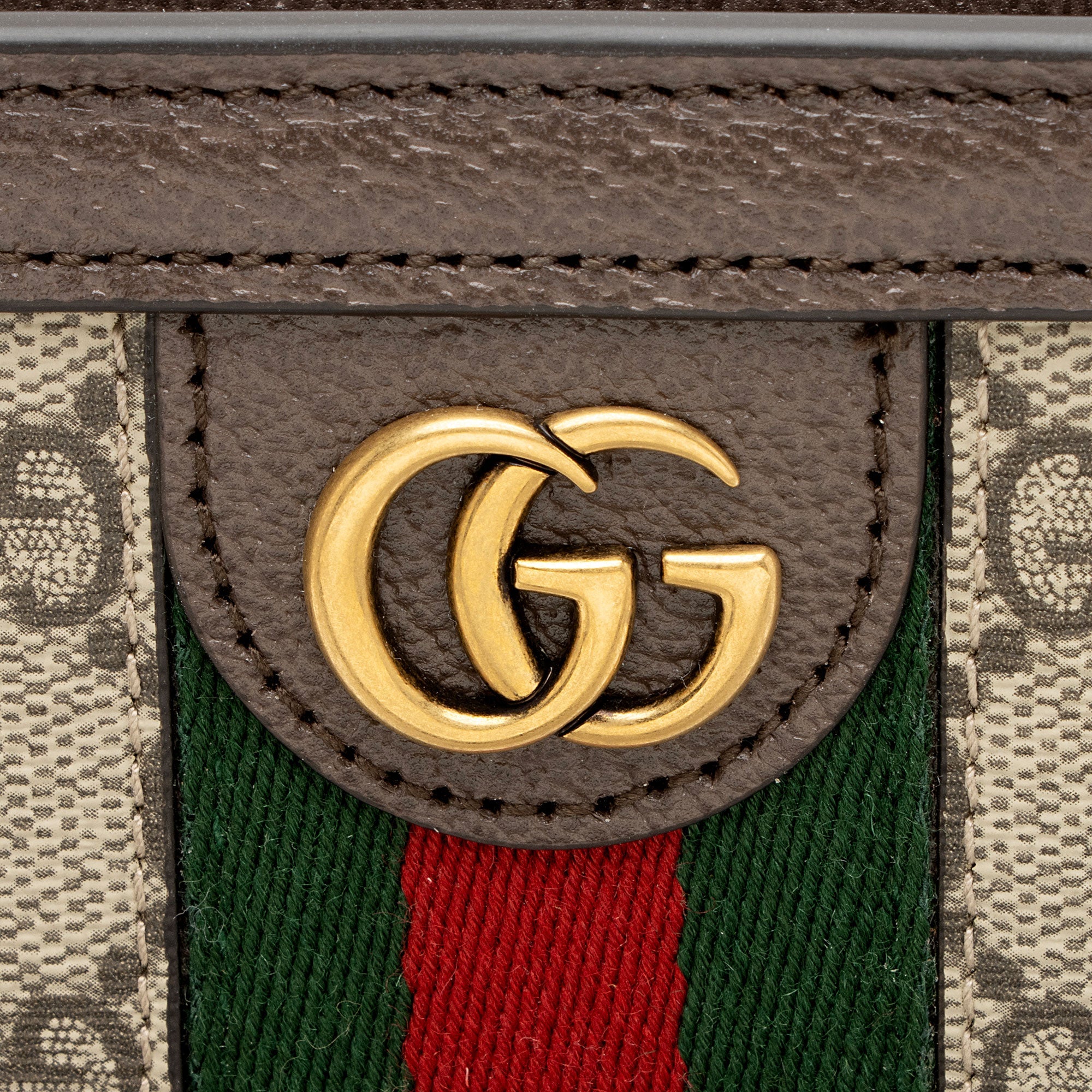 Gucci GG Supreme Ophidia Medium Wristlet