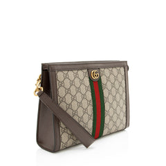 Gucci GG Supreme Ophidia Medium Wristlet